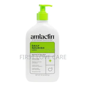 Amlactin Daily Nourish Lotion 12% Lactic Acid 400g Everyday Exfoliant