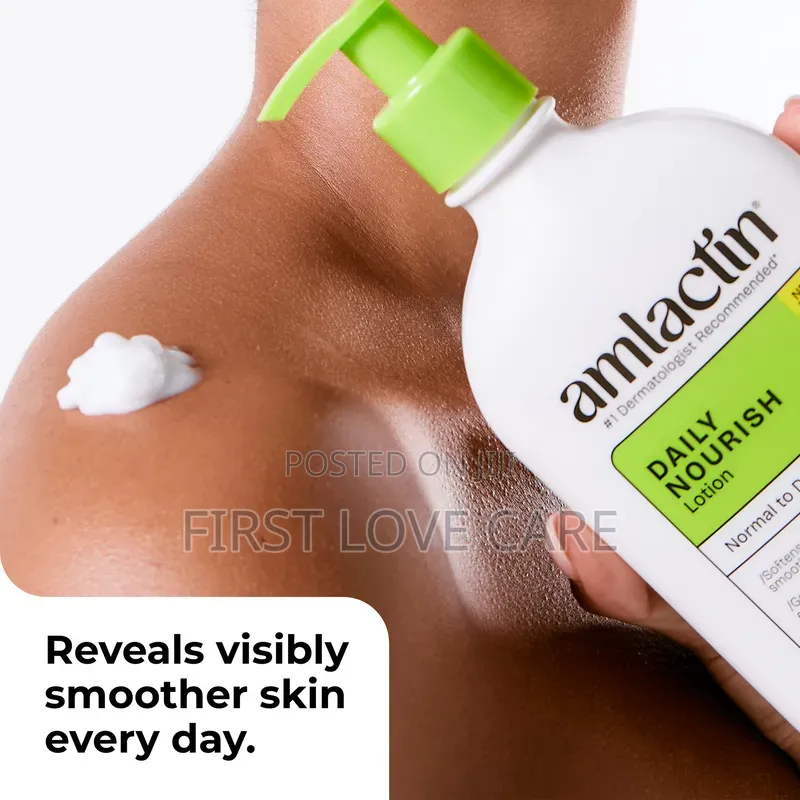 Amlactin Daily Nourish Lotion 12% Lactic Acid 400g Everyday Exfoliant