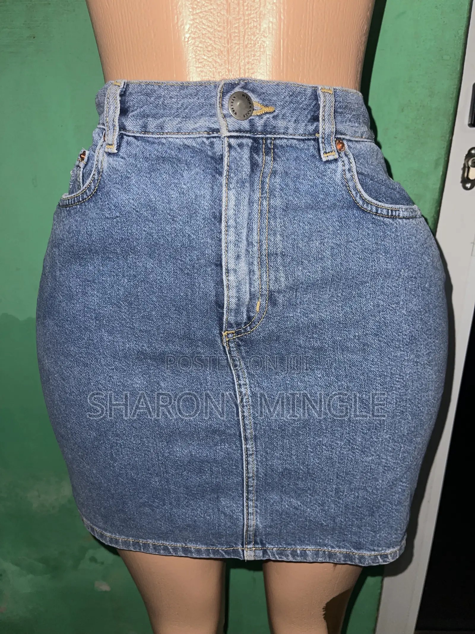 Affordable Ladies Thrift Dress, Jeans Skirt and Jeans Shorts
