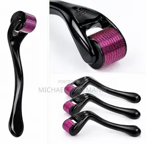 Derma Roller 540 Titanium Micro Needles for Hair Growth & Skin Care