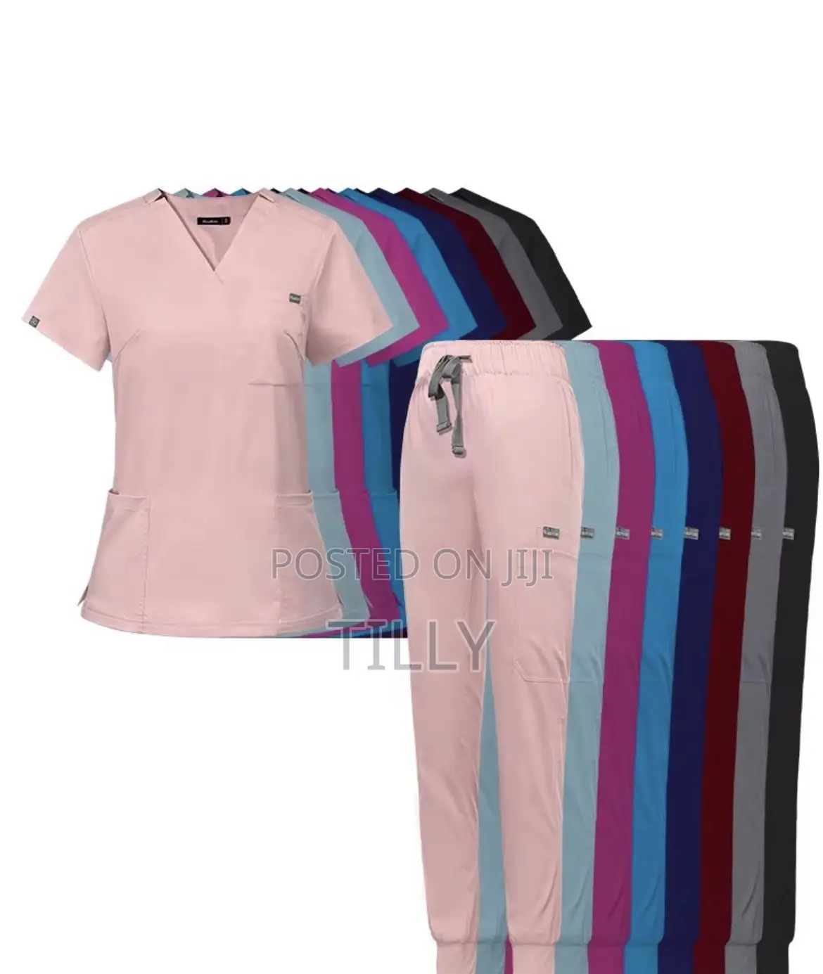2pcs Medical Scrubs