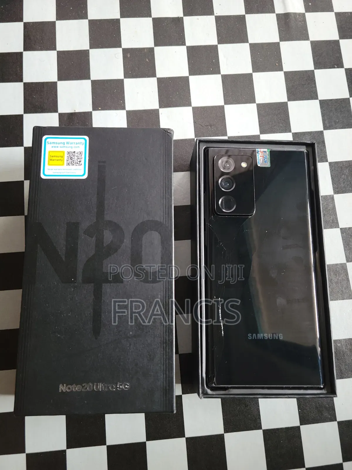 Samsung Galaxy Note 20 Ultra 5G 128 GB Black