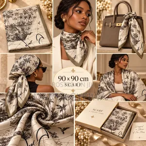 Ladies’ Silk Scarves – Elegant Neck, Hair & Handbag Scarves Ladies