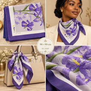 Ladies’ Silk Scarves – Elegant Neck, Hair & Handbag Scarves Ladies