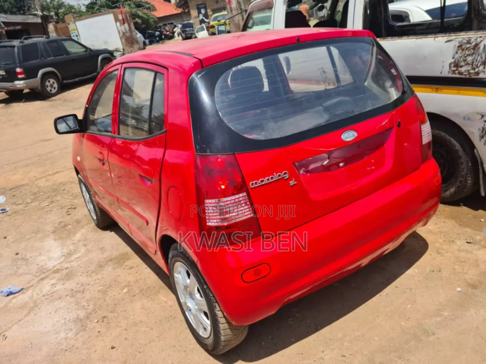 Kia Morning 2010 Red