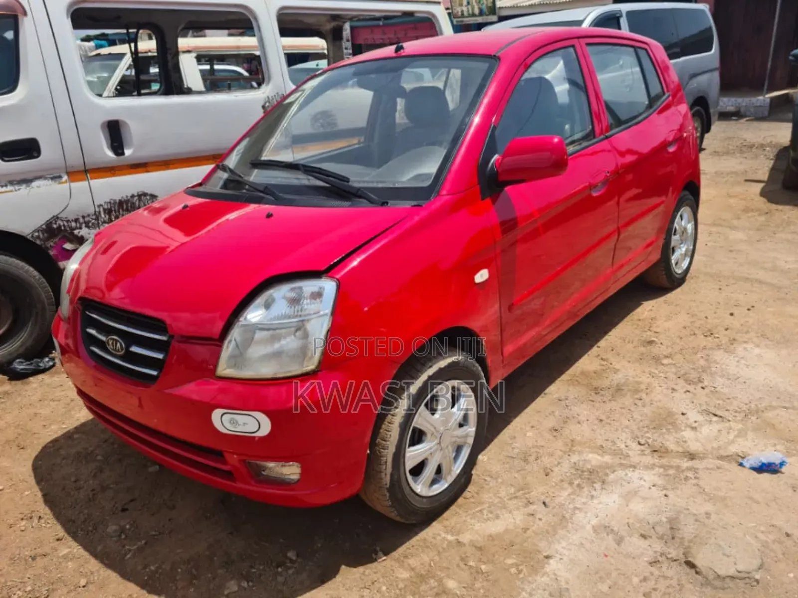 Kia Morning 2010 Red