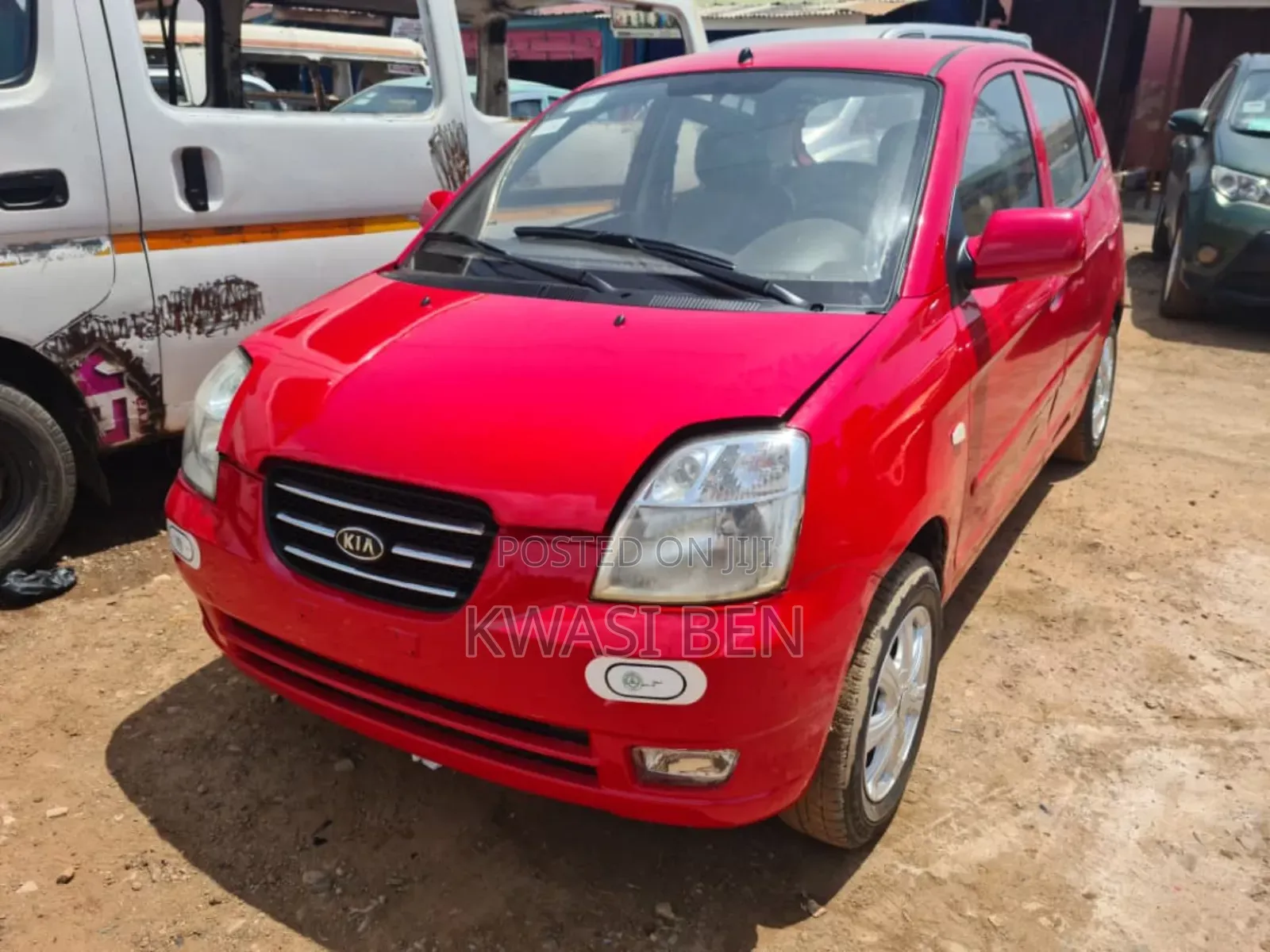 Kia Morning 2010 Red