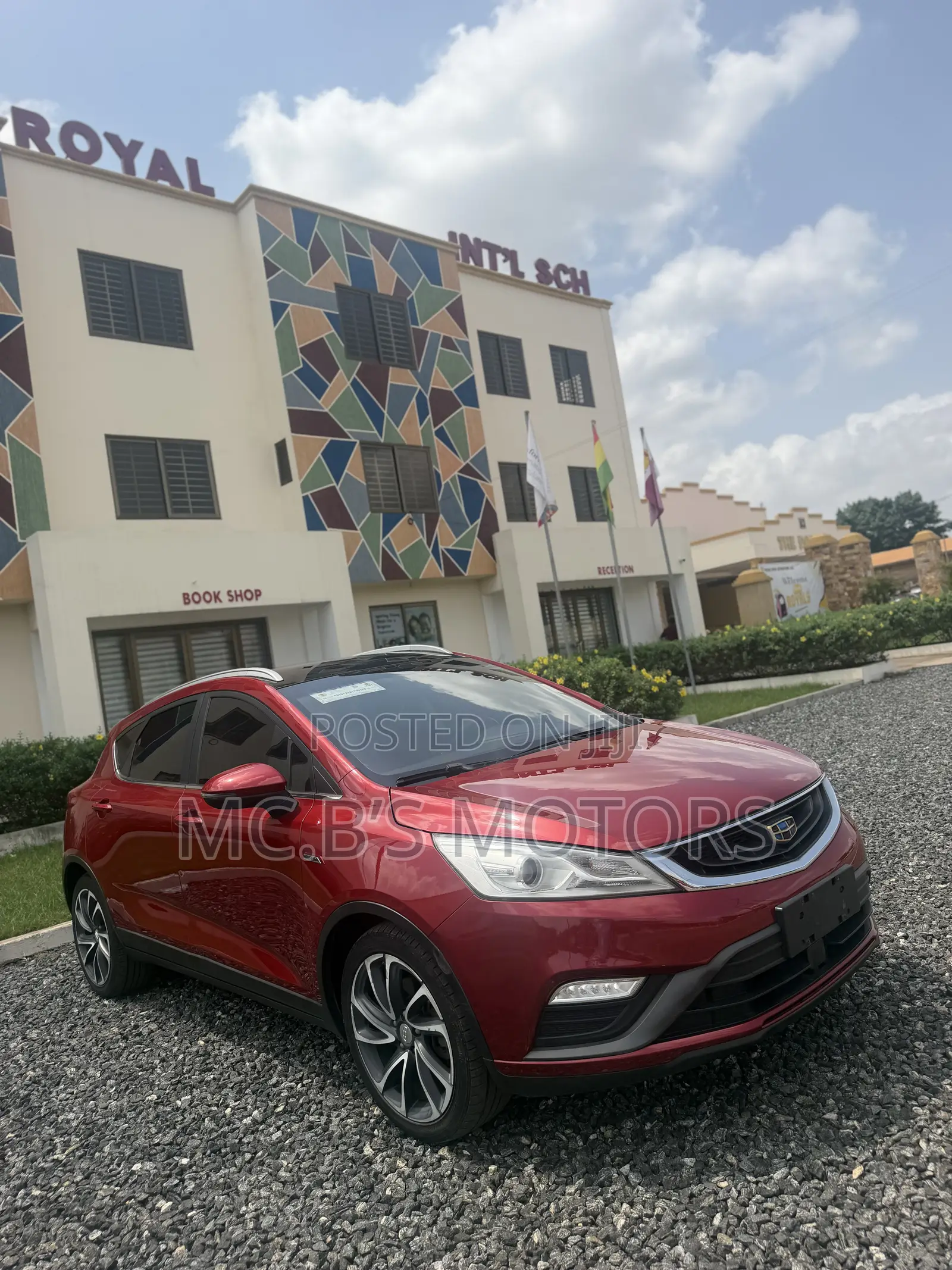 Geely Emgrand 2016 Red
