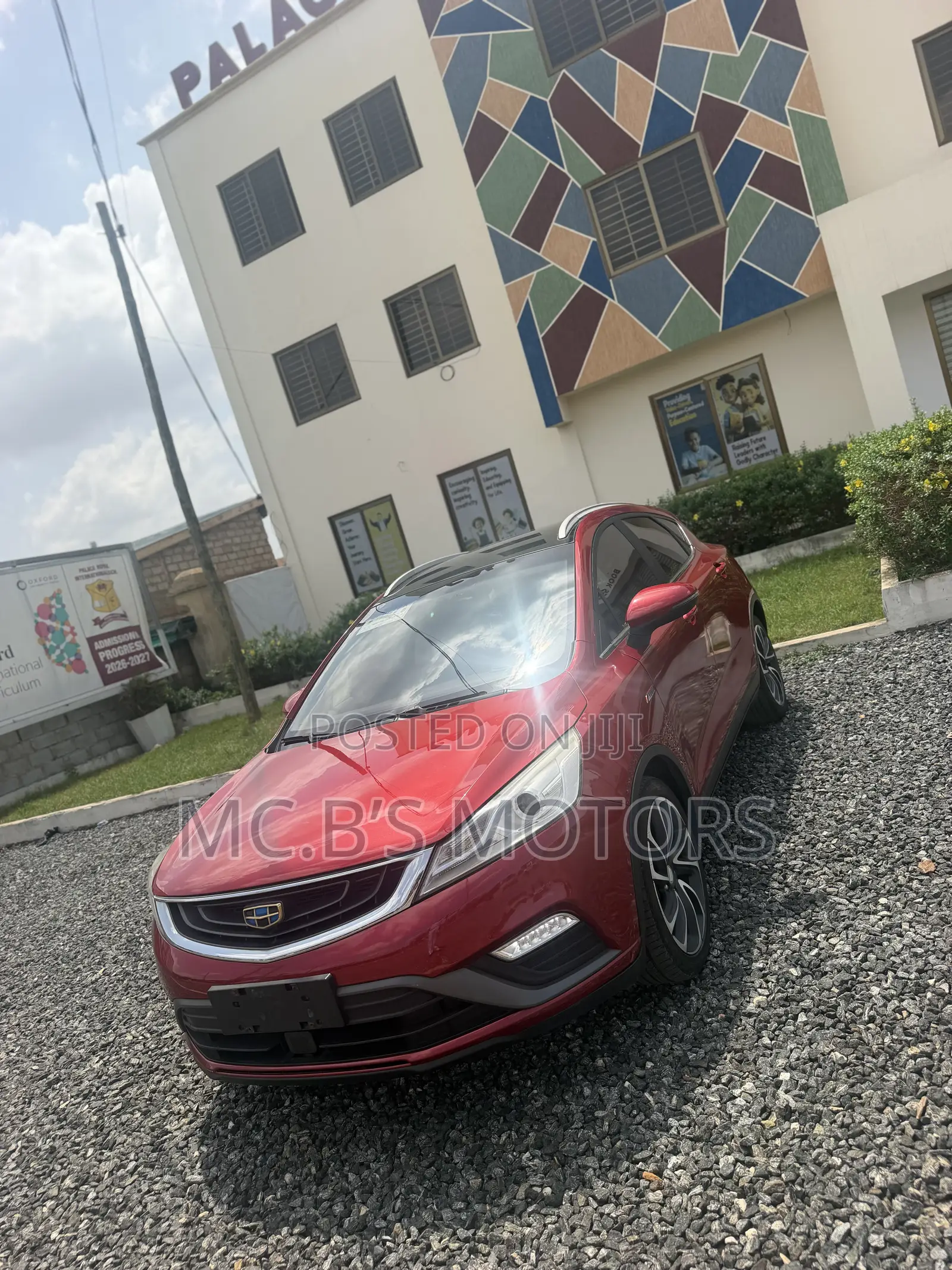 Geely Emgrand 2016 Red