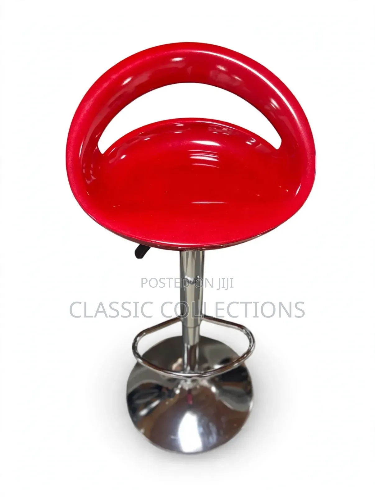 Modern Bar Stool- Adjustable Height Swivel Bar Chair