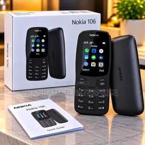 New Nokia 106 Black