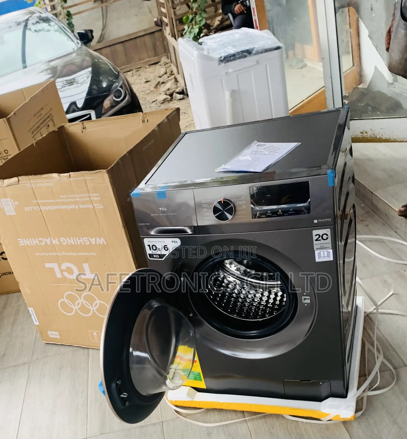 Massive FrontLoad 10.5Kg TCL Full Auto (Pur-Wash) WashingMachine