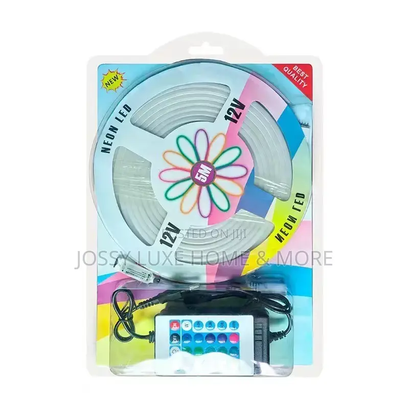 5m RGB Led Strip Light Kit - Full Color Control With Remote
