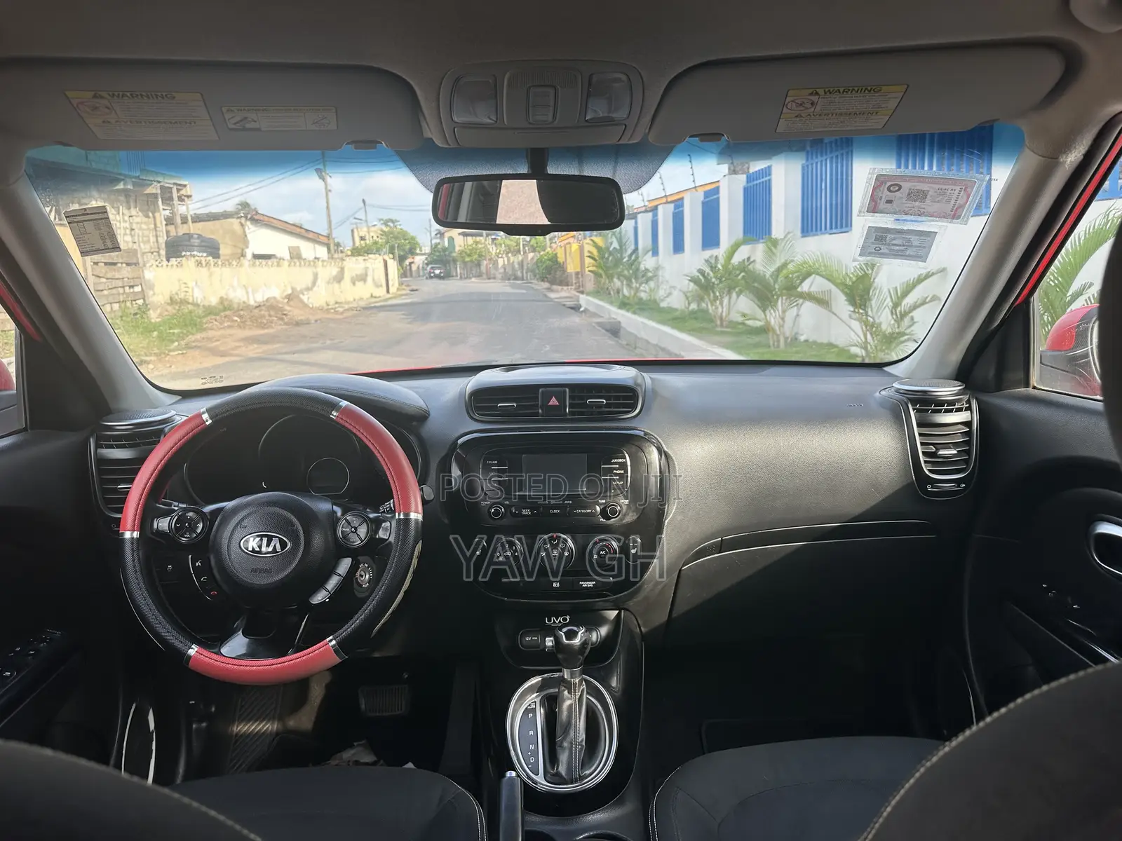 Kia Soul Base Hatchback 2017 Red