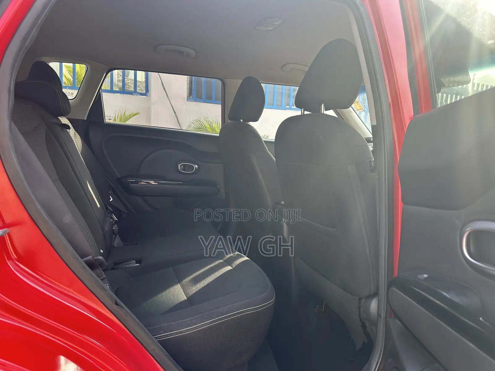 Kia Soul Base Hatchback 2017 Red