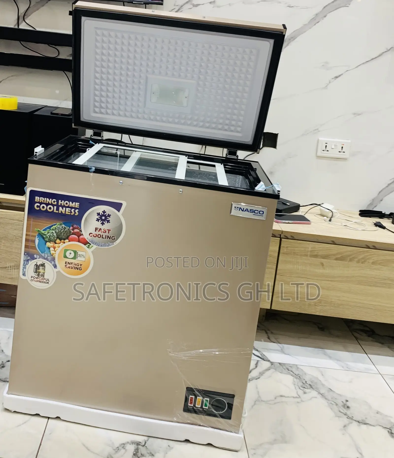 Gold (FreshLock) Nas-200fl Nasco 150 Liters 1 Door Freezer