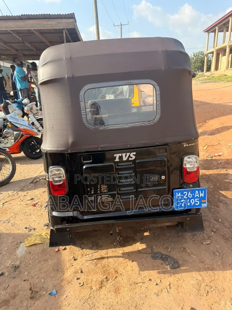 TVS King Deluxe Plus iTouch Start 2026 Black