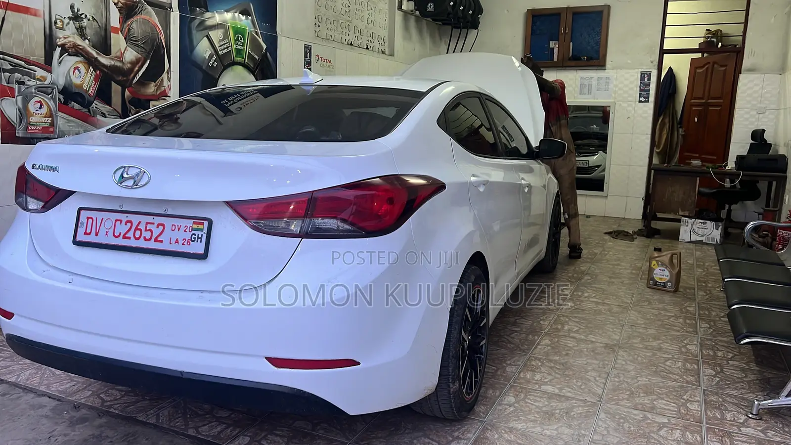Hyundai Elantra SE Sedan FWD (1.8L 4cyl 6A) 2016 White