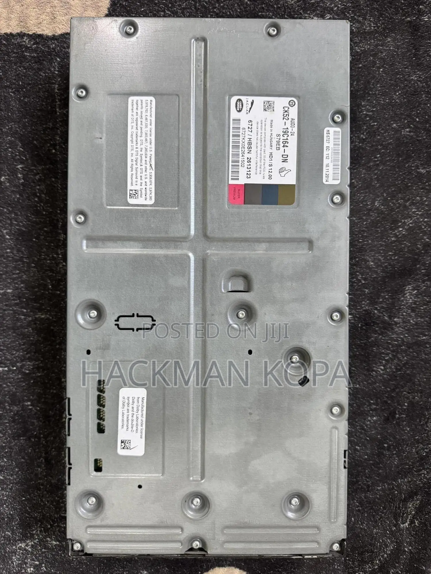 Range Rover Audio Amplifier 2013 - 2017
