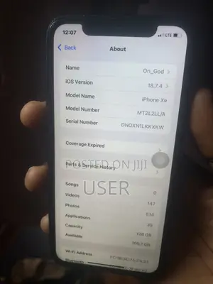 Apple iPhone XR 128 GB Black
