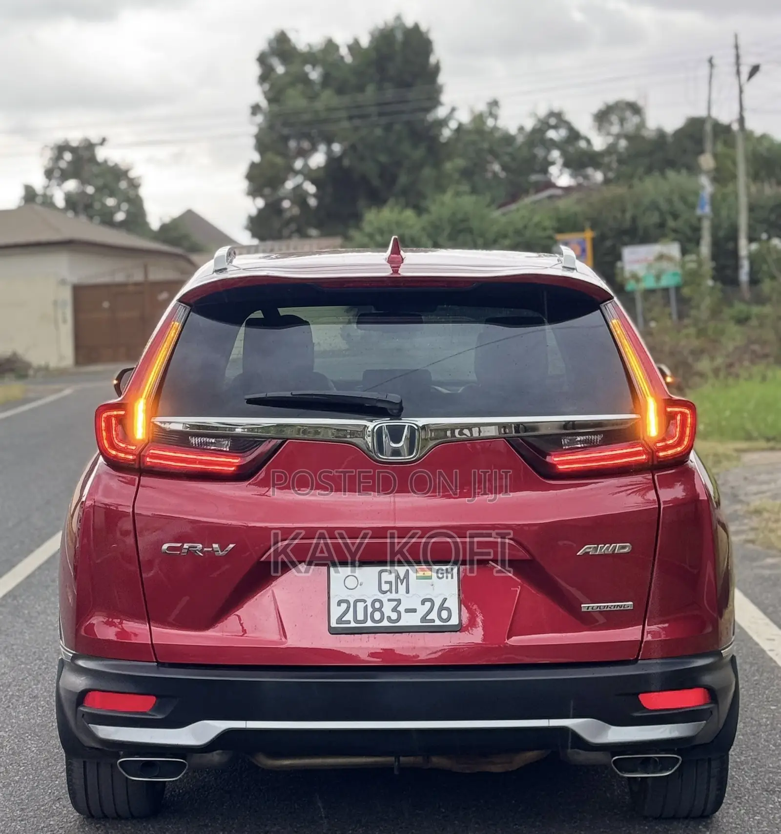Honda CR-V Touring AWD 2020 Red