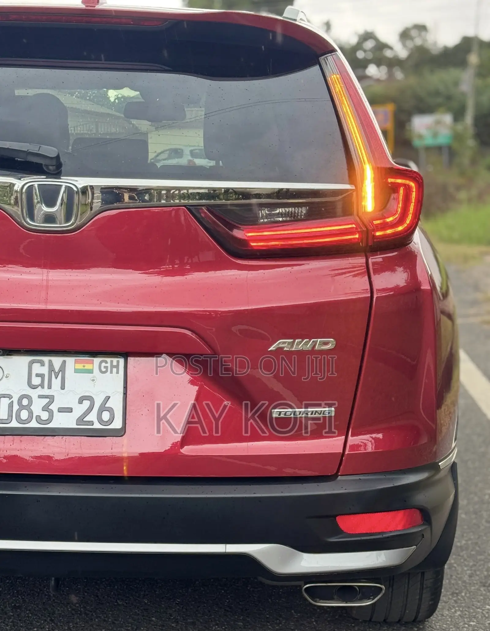 Honda CR-V Touring AWD 2020 Red