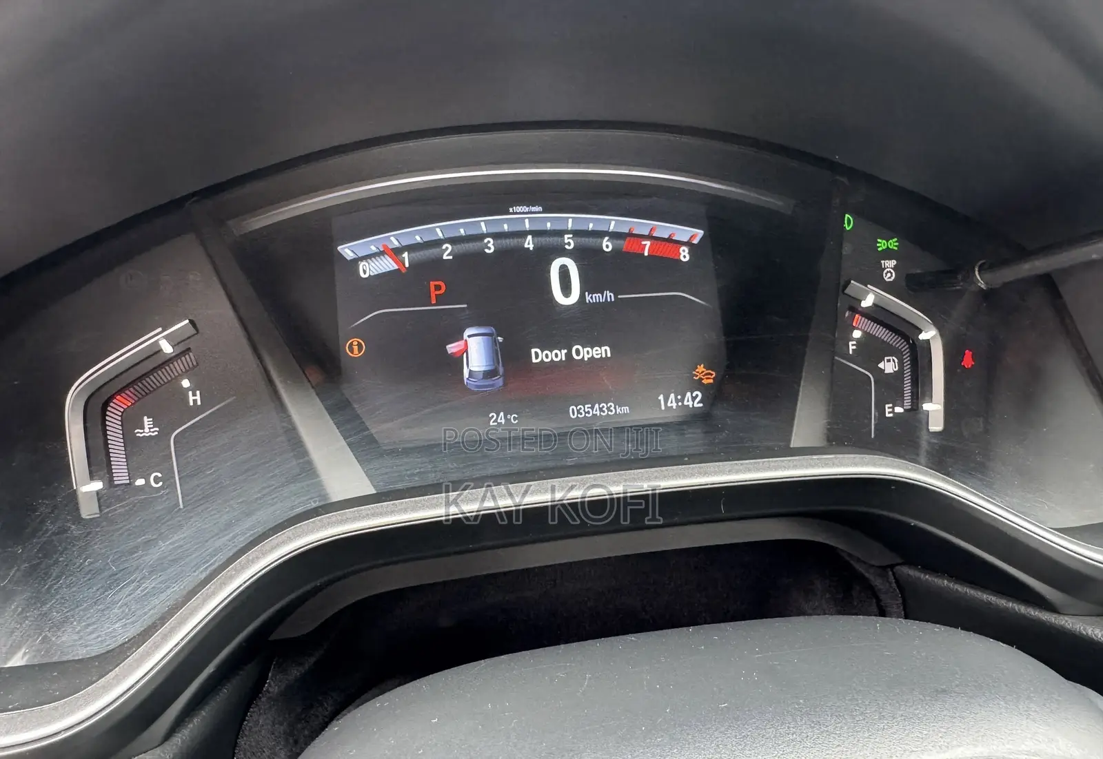 Honda CR-V Touring AWD 2020 Red