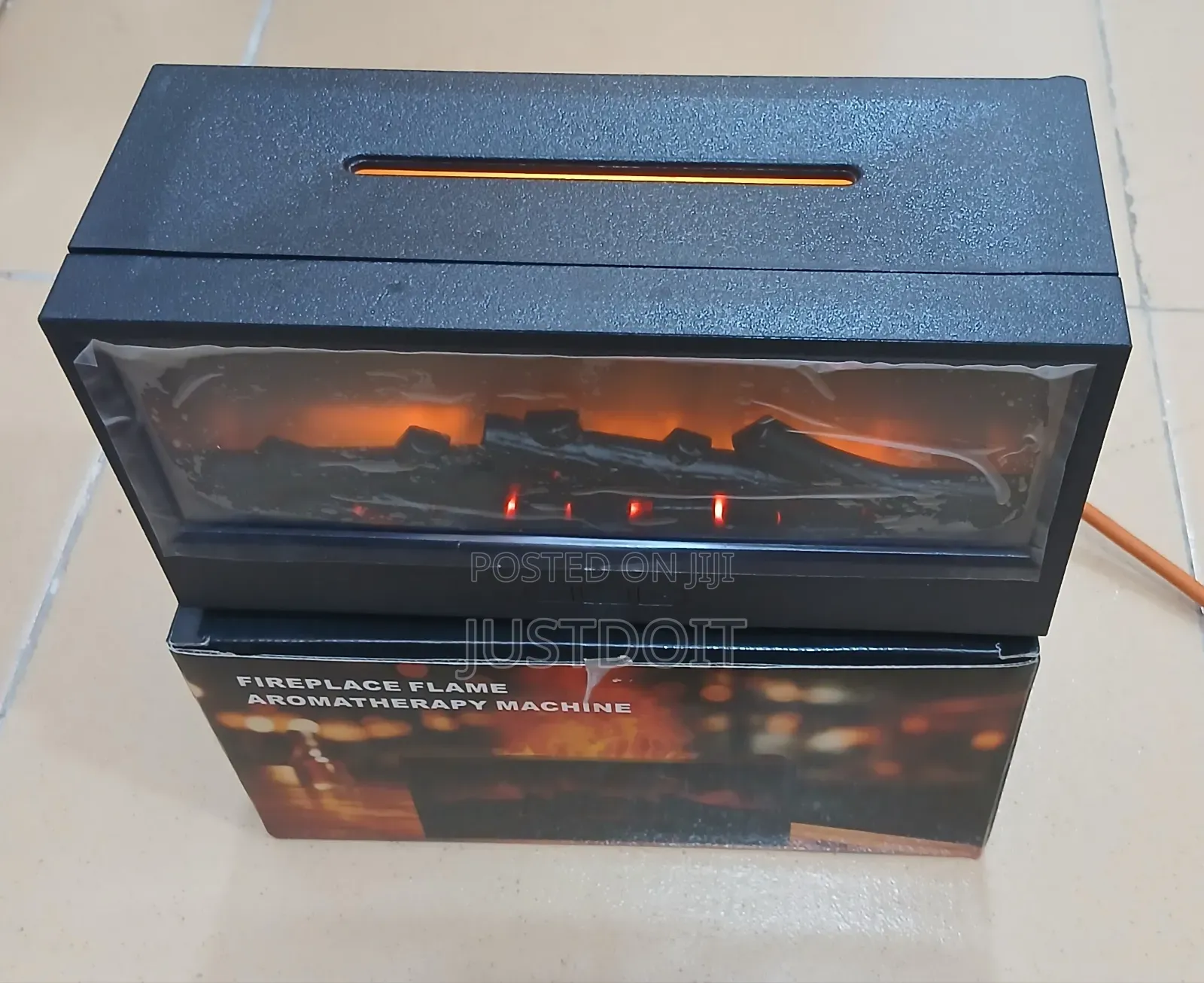 Aromatherapy Diffuser With Multiple Color Flame