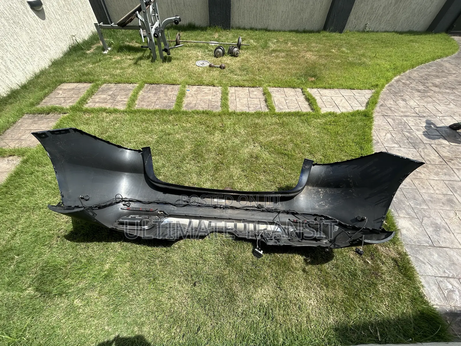 2020-2023 Mercedes-Benz GLE 350 W167 Rear Bumper Assembly