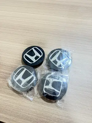 Set of 4 Wheel Center Caps 69MM / 2.7" Rim Hubcaps BLACK for Honda
