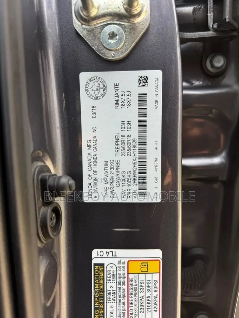 Honda CR-V EX AWD 2018 Gray