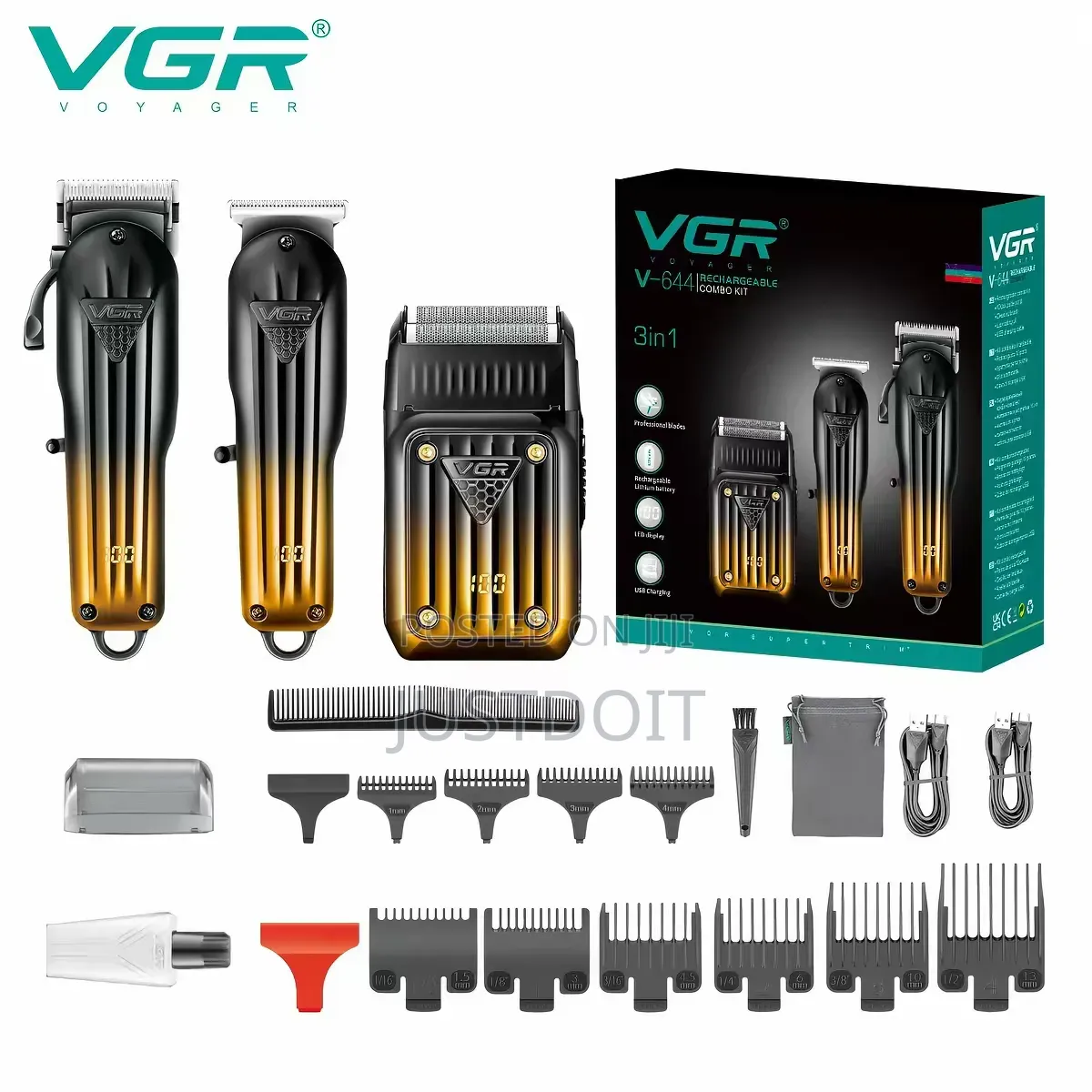 VGR 644 3 in 1 Clipper Set
