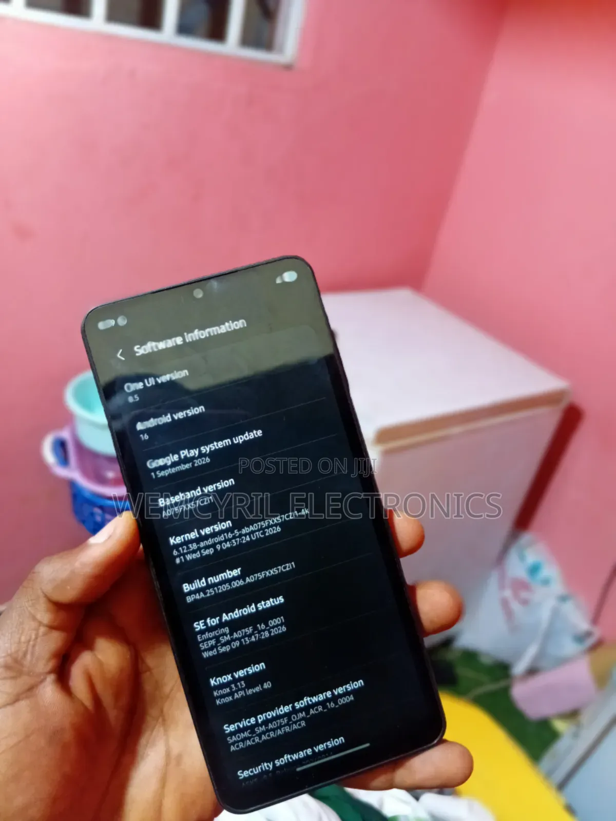Samsung Galaxy A07 64 GB Black