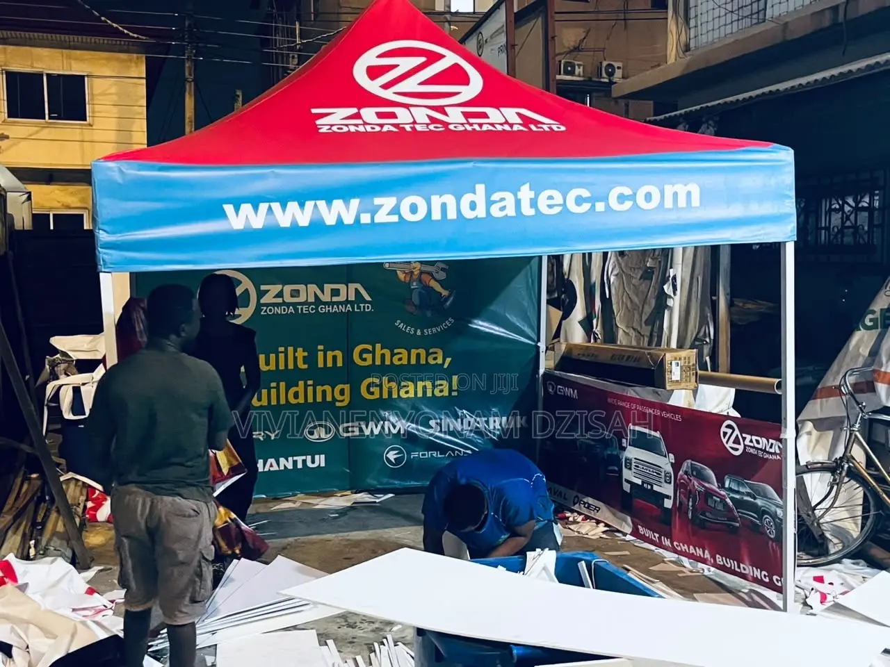 Foldable Canopy With Branding