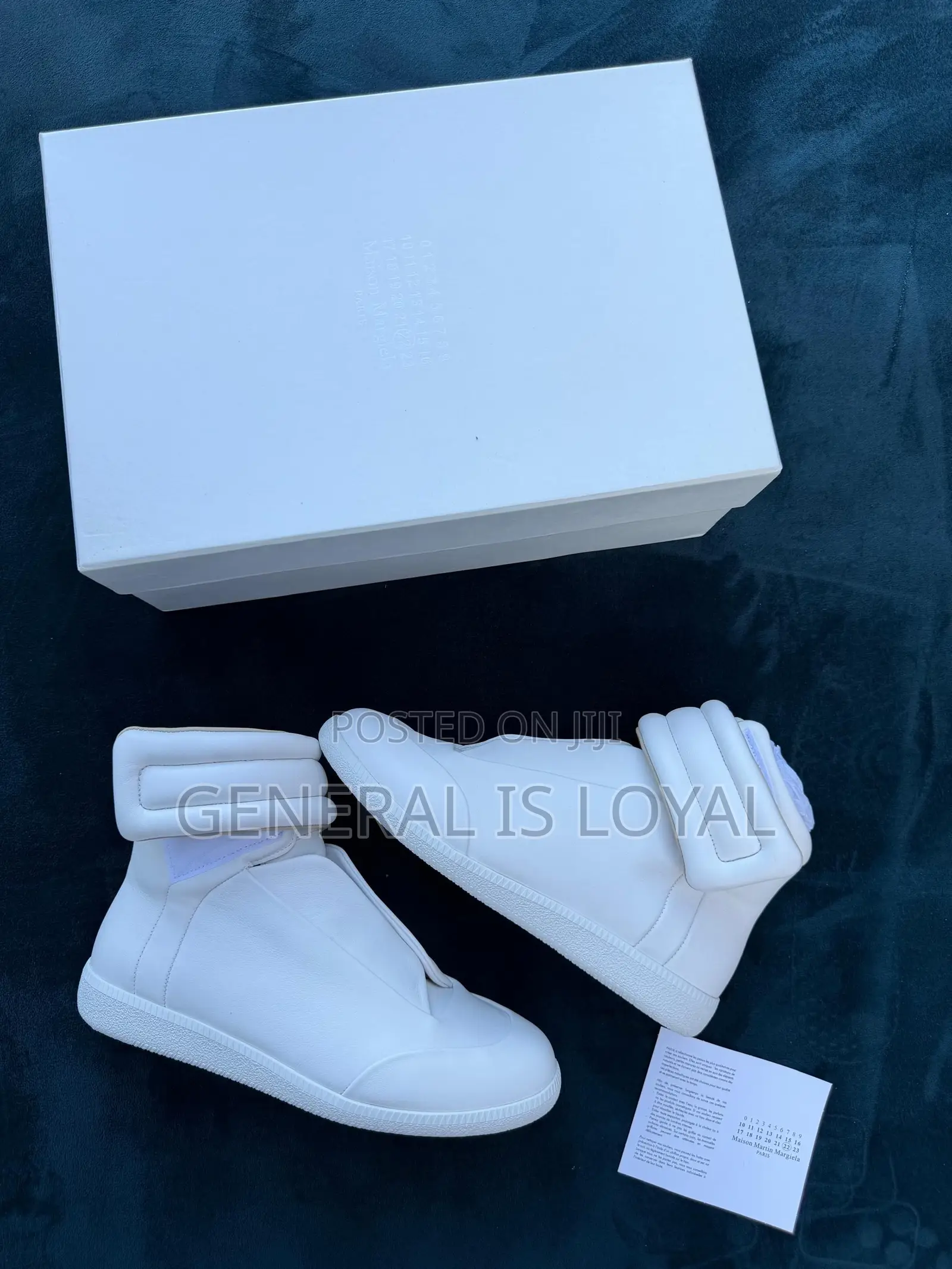 Original Maison Margiela Future High-Top White Sneakers