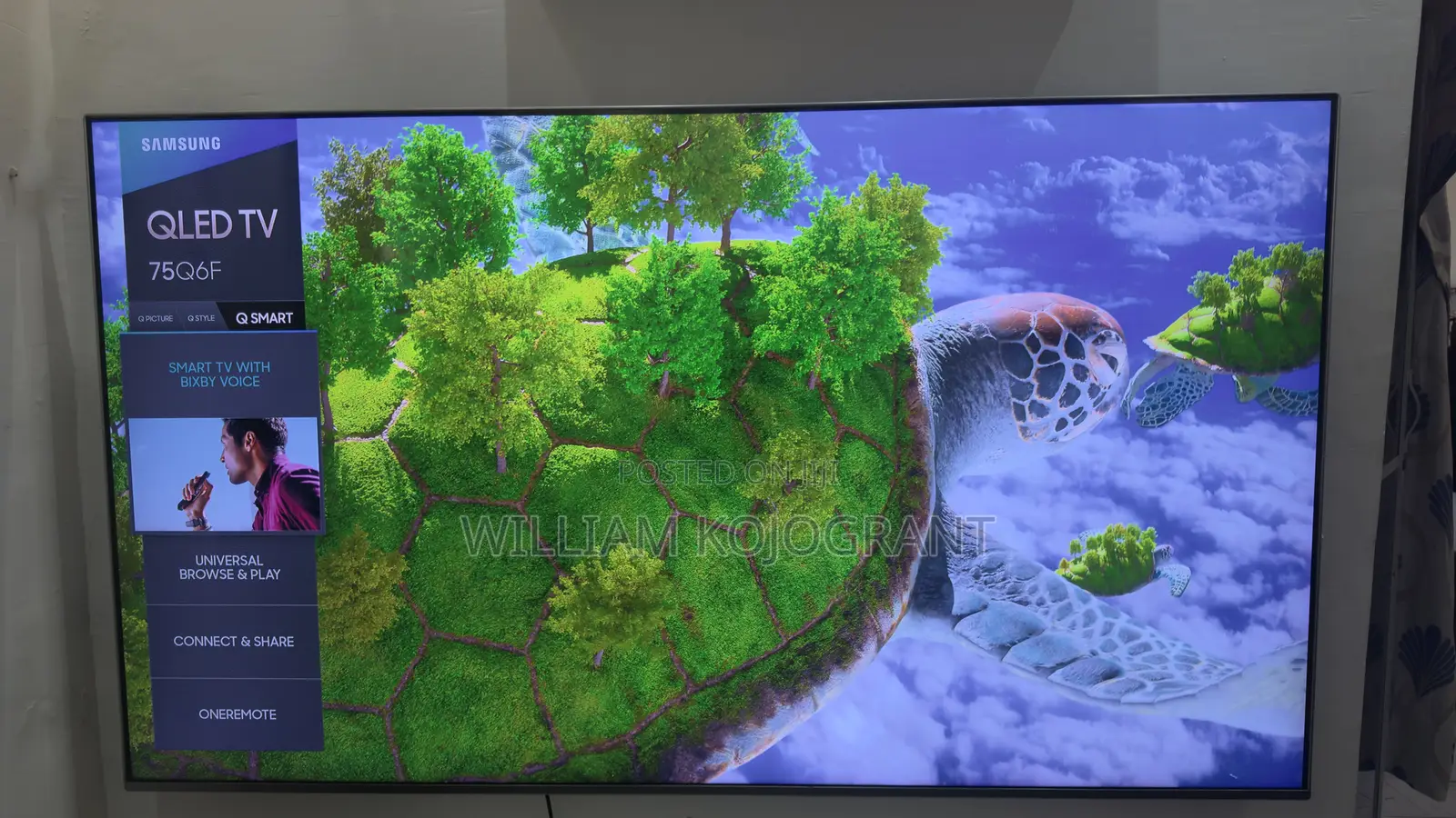SAMSUNG QLED 75 Inches Super Slim
