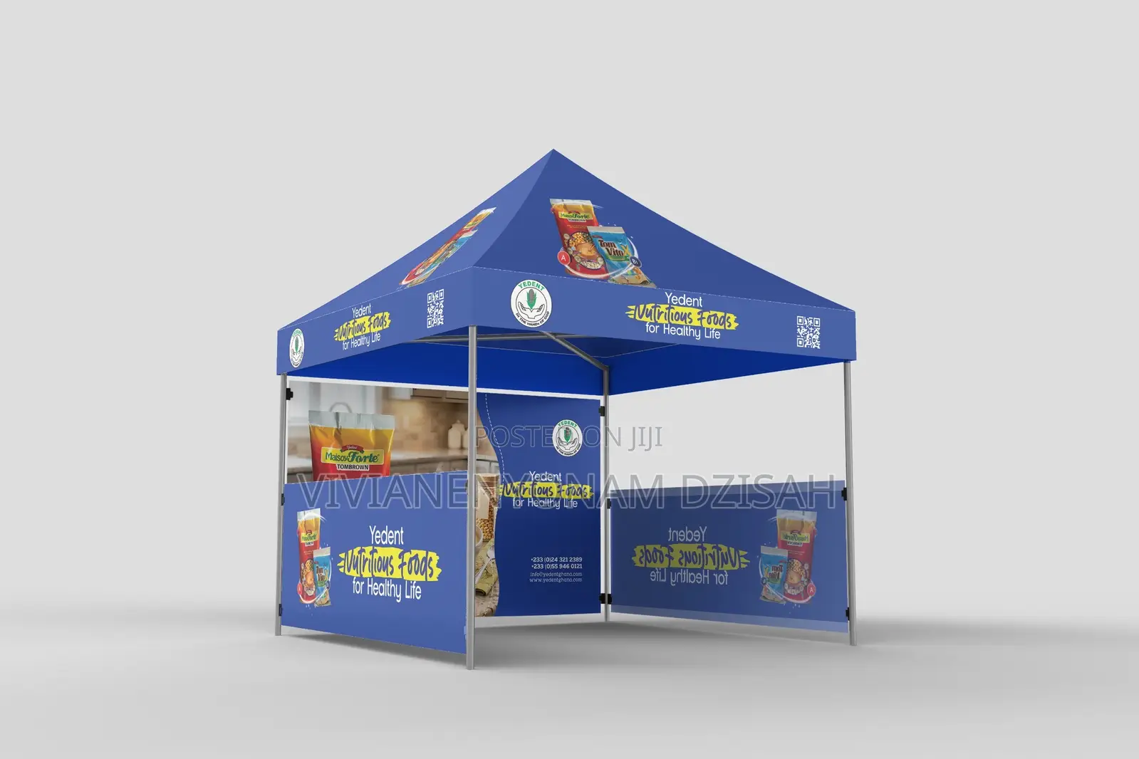 Foldable Canopy With Branding