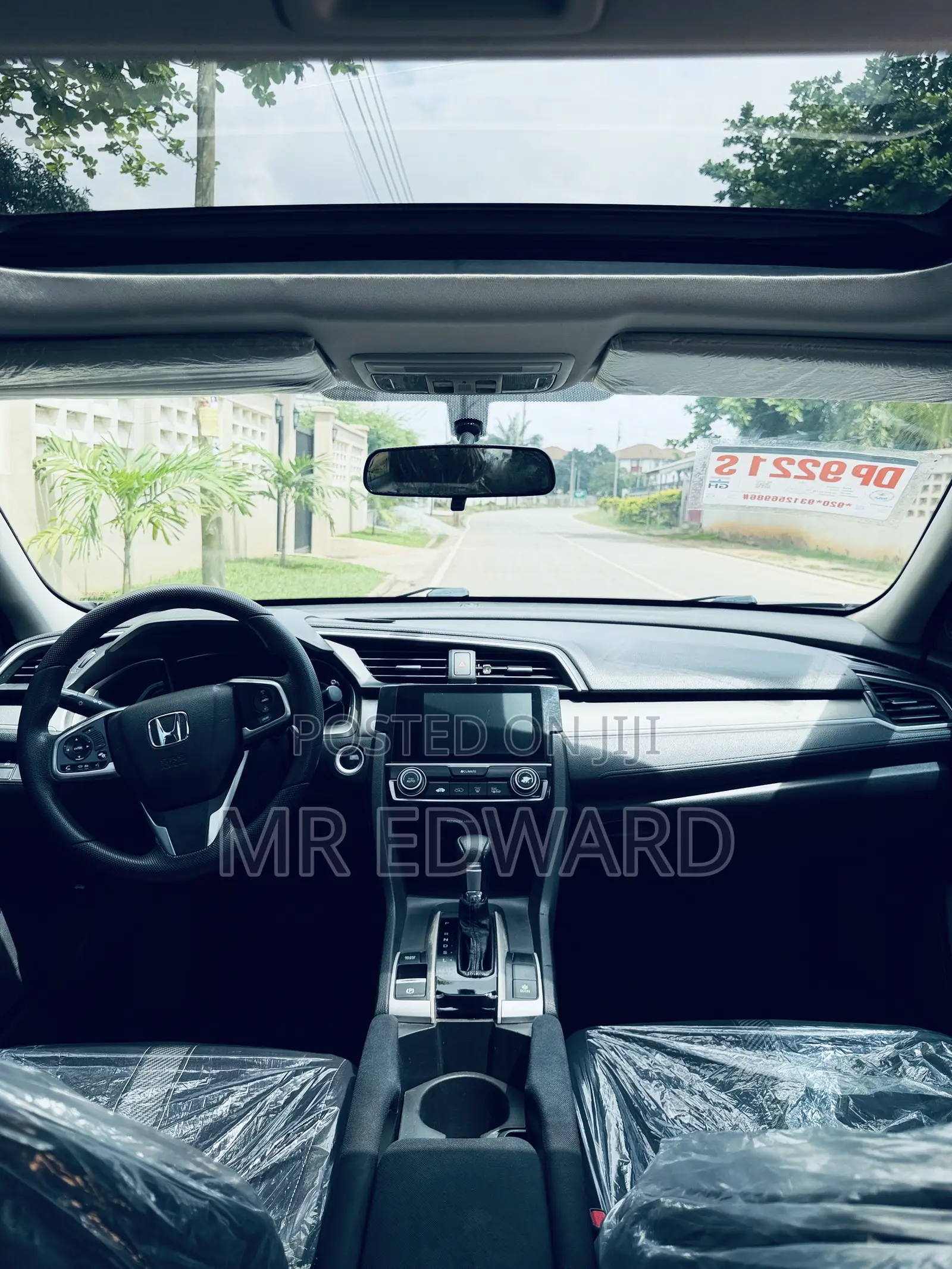 Honda Civic EX 4dr Sedan (2.0L 4cyl) 2017 Gray