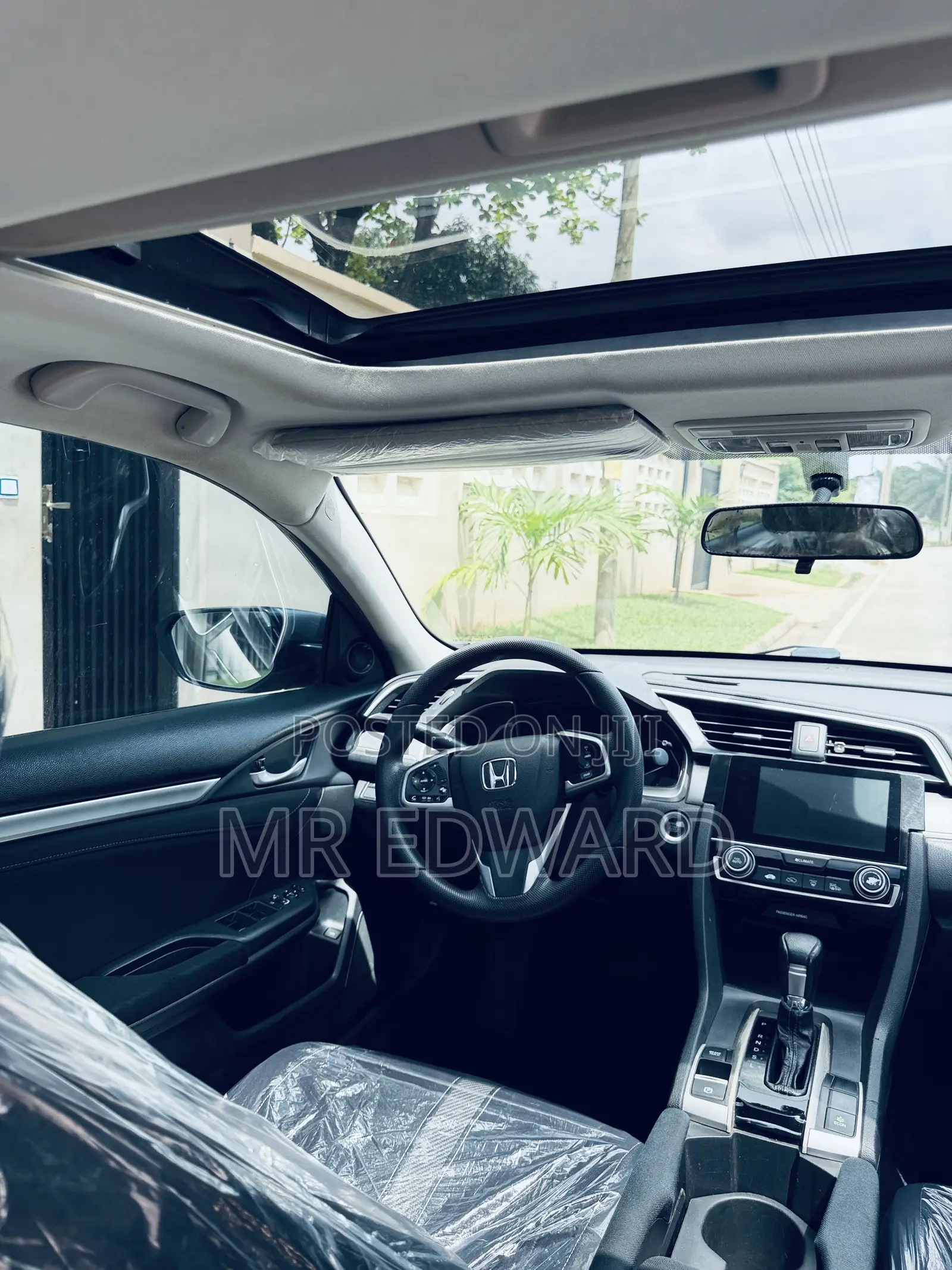 Honda Civic EX 4dr Sedan (2.0L 4cyl) 2017 Gray
