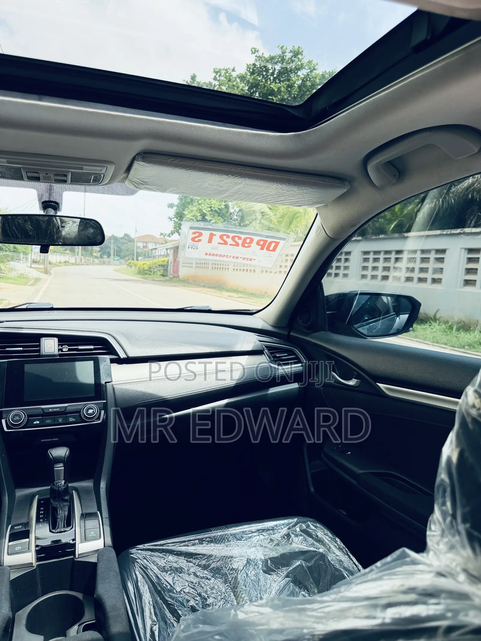 Honda Civic EX 4dr Sedan (2.0L 4cyl) 2017 Gray