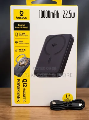Baseus EnerFill FM12 Qi2 Magnetic Power Bank