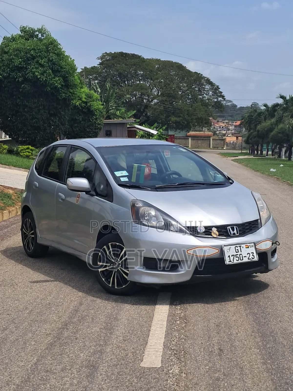 Honda Fit 2013 Silver