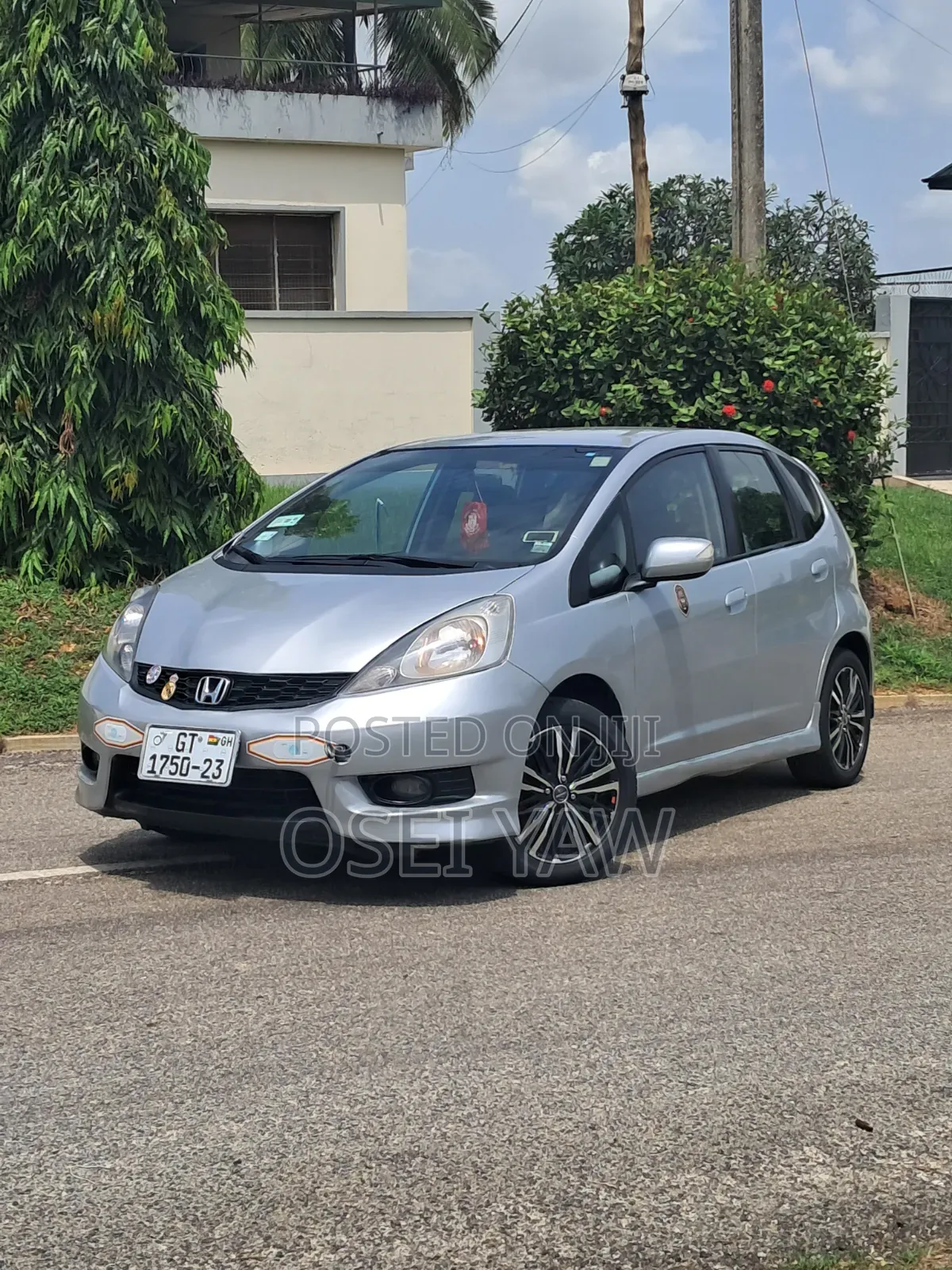 Honda Fit 2013 Silver