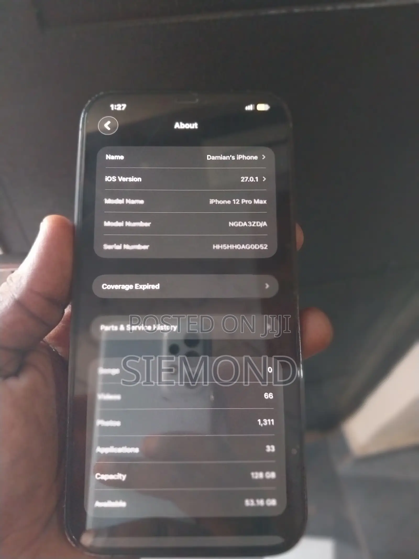 Apple iPhone 12 Pro Max 128 GB Graphite