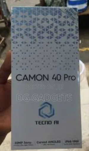 New Tecno Camon 40 Pro 4G 256 GB Black