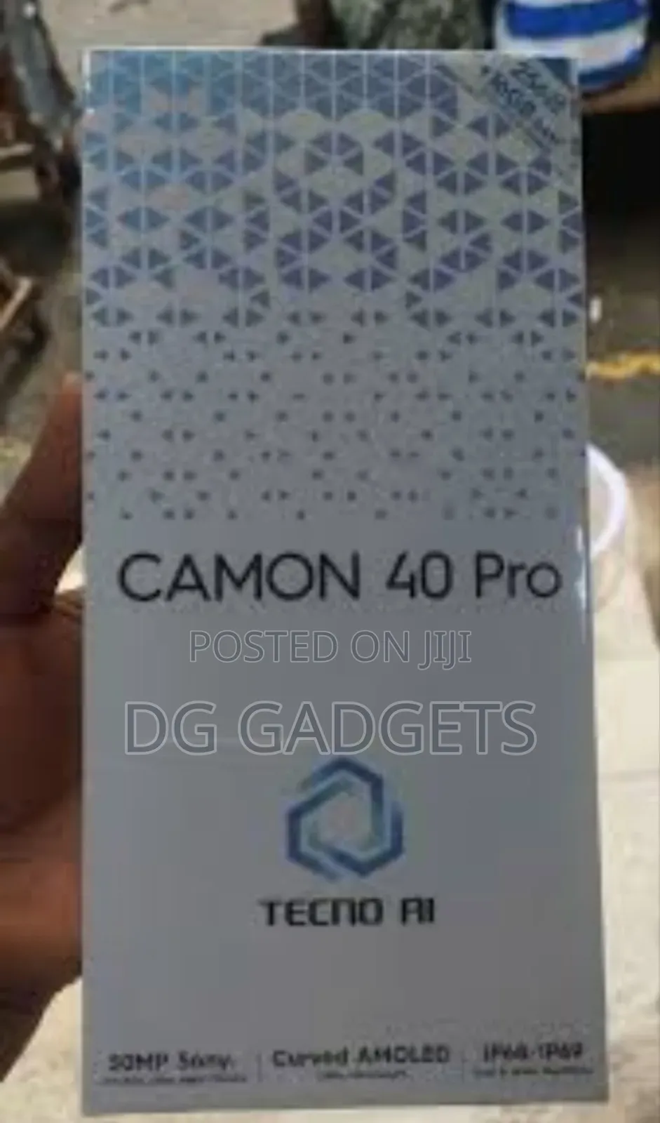New Tecno Camon 40 Pro 4G 256 GB Black