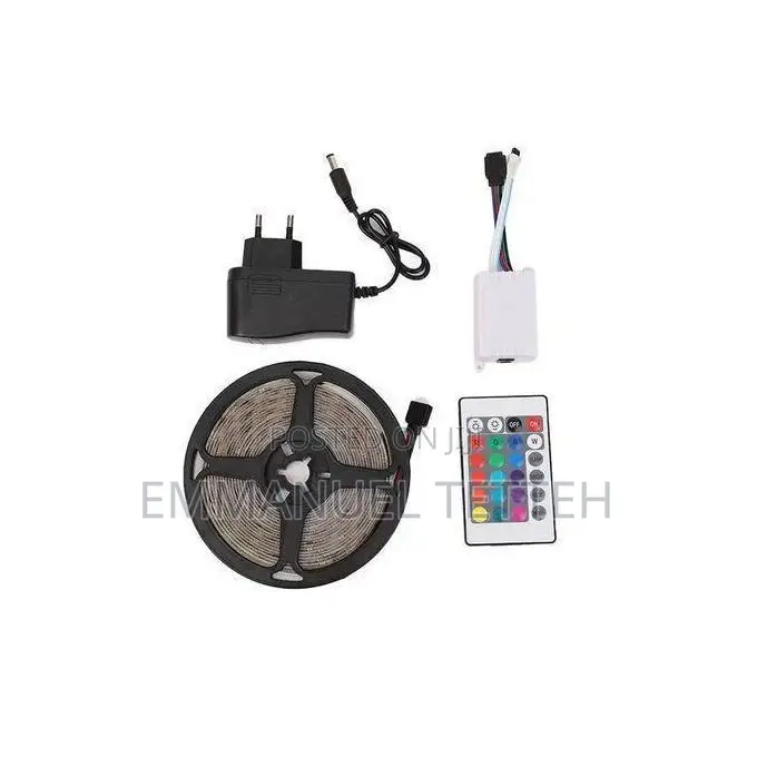 5m 5050 RGB Led Strip Light Kit With Remote Control