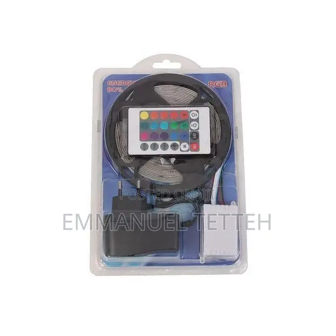5m 5050 RGB Led Strip Light Kit With Remote Control