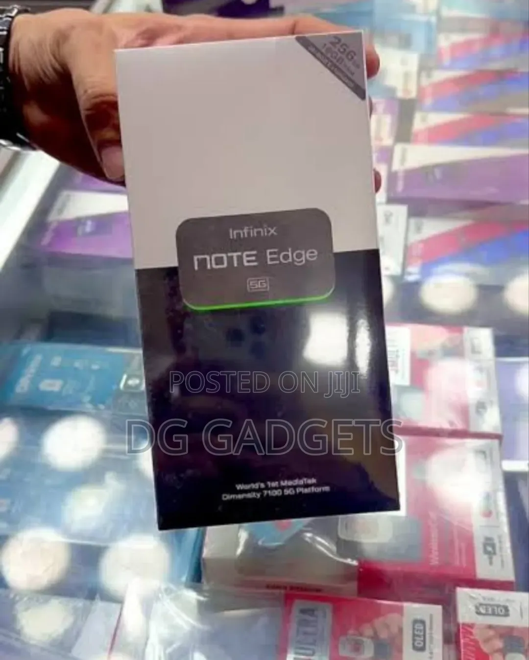New Infinix Note Edge 256 GB Gold