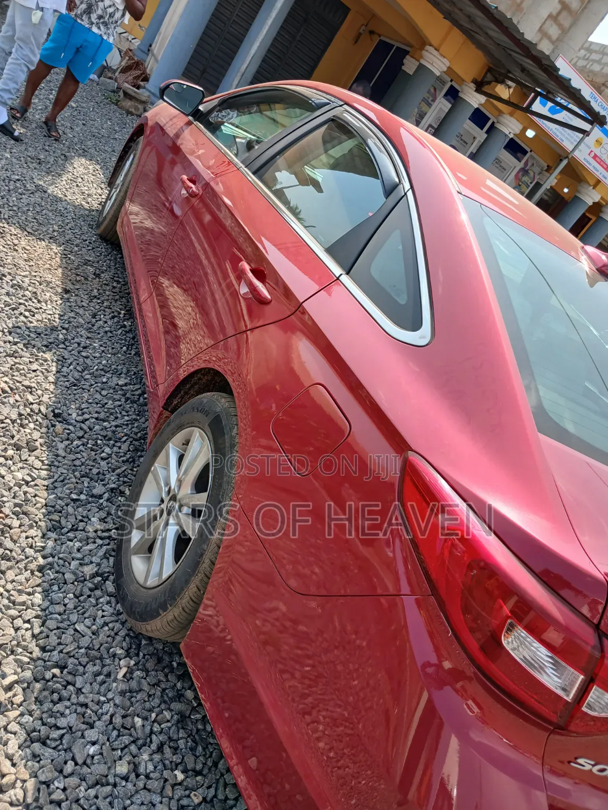 Hyundai Sonata 2017 Red